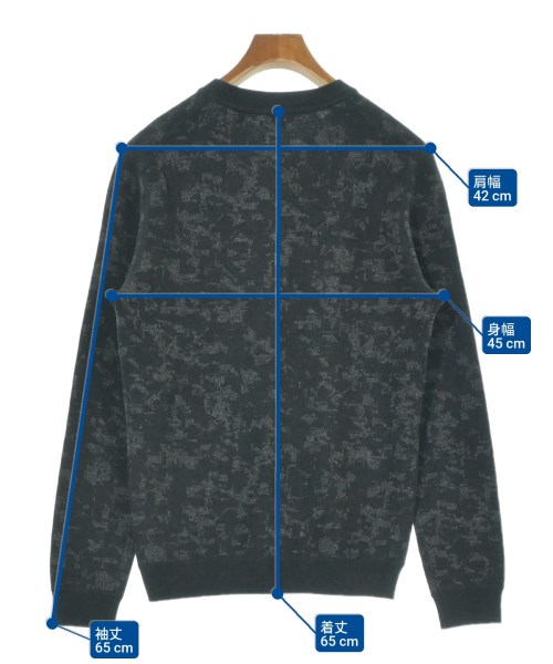 TED BAKER（テッドベーカー）Tシャツ・カットソー 黒 サイズ:3(L位) メンズ/2200633631017