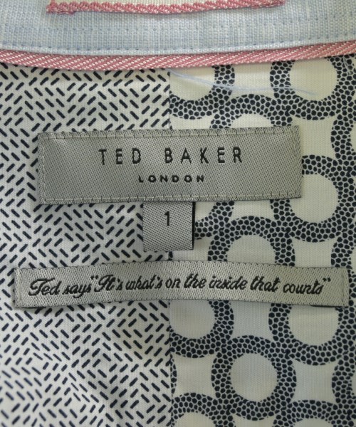 TED BAKER（テッドベーカー）カジュアルシャツ 青 サイズ:1(S位) メンズ/2200708513033