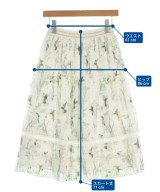 TED BAKER（テッドベーカー）ロング・マキシ丈スカート 白 サイズ:0(XS位) レディース/2200683333039
