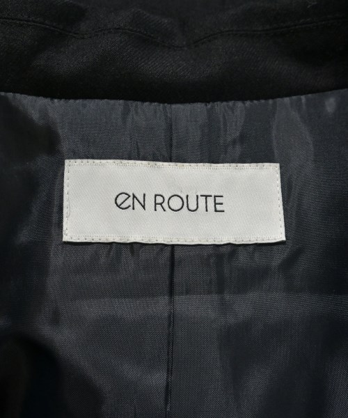 EN ROUTE（アンルート）テーラードジャケット 黒 サイズ:2(M位) レディース/2200636655041