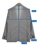 NO ID.（ノーアイディー）カジュアルジャケット グレー サイズ:1(S位) メンズ/2200459850012