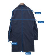 NO ID.（ノーアイディー）ステンカラーコート 紺 サイズ:3(L位) メンズ/2200478351040