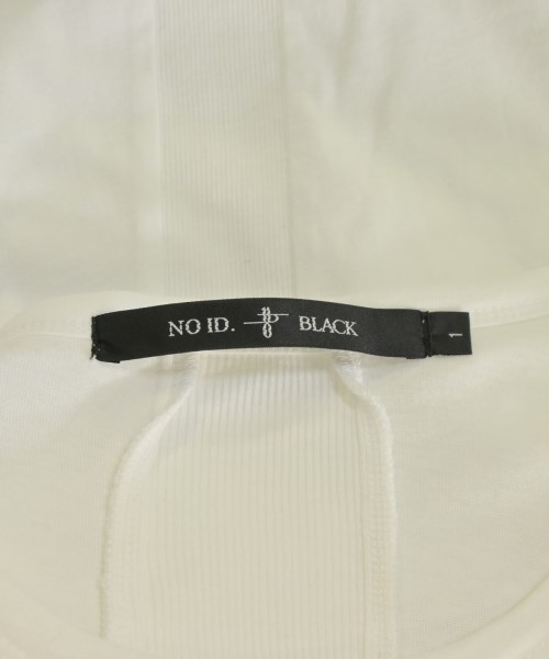 NO ID.（ノーアイディー）Tシャツ・カットソー 白 サイズ:1(S位) メンズ/2200676475180
