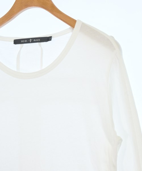NO ID.（ノーアイディー）Tシャツ・カットソー 白 サイズ:1(S位) メンズ/2200676475180