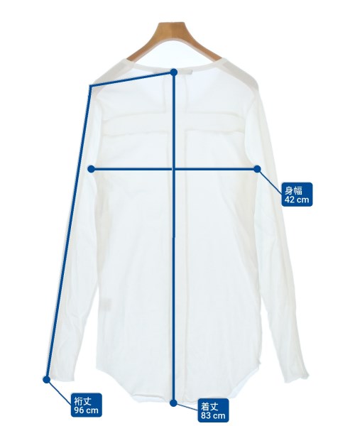 NO ID.（ノーアイディー）Tシャツ・カットソー 白 サイズ:1(S位) メンズ/2200676475180