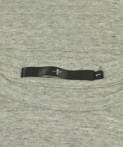 NO ID.（ノーアイディー）Tシャツ・カットソー グレー サイズ:1(S位) メンズ/2200700588060