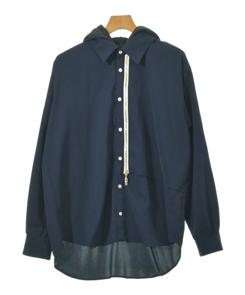 NO ID.(ノーアイディー)カジュアルシャツ 紺 サイズ:ONE/2200634726033