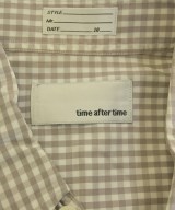 time after time（タイムアフタータイム）カジュアルシャツ ベージュ サイズ:M メンズ/2200605326040