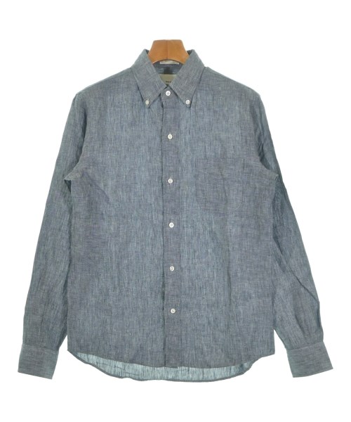 time after time(タイムアフタータイム)カジュアルシャツ 紺 サイズ:2(M位)/2200663003150