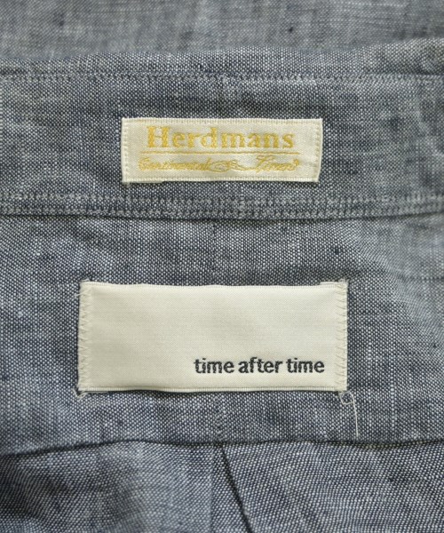 time after time（タイムアフタータイム）カジュアルシャツ 紺 サイズ:2(M位) メンズ/2200663003150