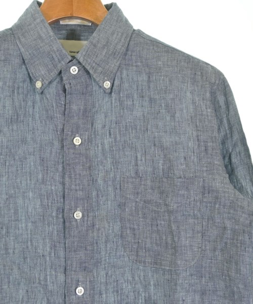 time after time（タイムアフタータイム）カジュアルシャツ 紺 サイズ:2(M位) メンズ/2200663003150