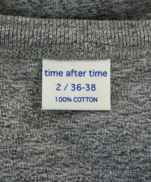 time after time（タイムアフタータイム）Tシャツ・カットソー グレー サイズ:2(M位) メンズ/2200719491023