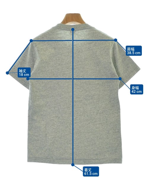 time after time（タイムアフタータイム）Tシャツ・カットソー グレー サイズ:0(XS位) レディース/2200679145028