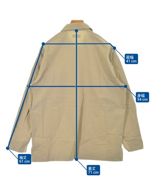 EN ROUTE（アンルート）カジュアルシャツ ベージュ サイズ:2(M位) メンズ/2200633948252