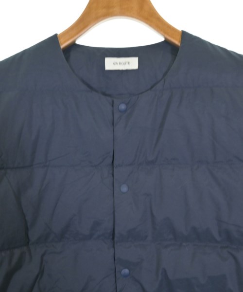 EN ROUTE（アンルート）ダウンジャケット/ダウンベスト 紺 サイズ:3(L位) メンズ/2200625452026