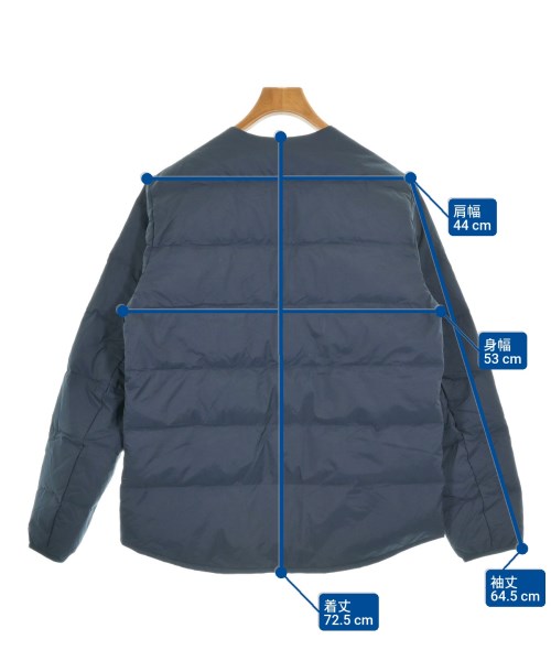 EN ROUTE（アンルート）ダウンジャケット/ダウンベスト 紺 サイズ:3(L位) メンズ/2200625452026