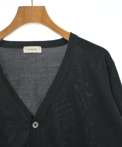 EN ROUTE（アンルート）カーディガン 黒 サイズ:3(L位) メンズ/2200644698054