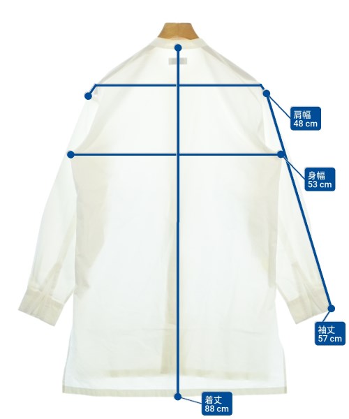 EN ROUTE（アンルート）カジュアルシャツ 白 サイズ:1(S位) メンズ/2200624890065