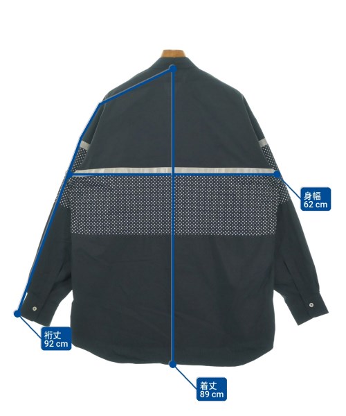 EN ROUTE（アンルート）カジュアルシャツ 紺 サイズ:3(L位) メンズ/2200669291162