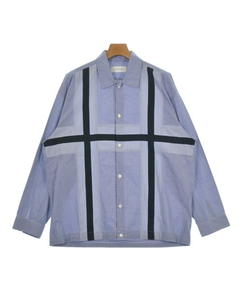 EN ROUTE(アンルート)カジュアルシャツ 青 サイズ:2(XXL位)/2200679587323