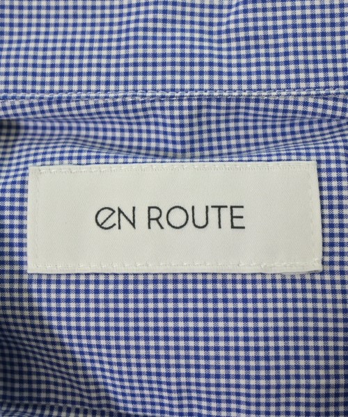 EN ROUTE（アンルート）カジュアルシャツ 青 サイズ:2(XXL位) メンズ/2200679587323