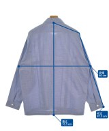 EN ROUTE（アンルート）カジュアルシャツ 青 サイズ:2(XXL位) メンズ/2200679587323