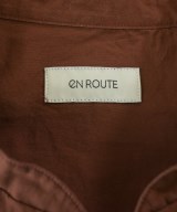 EN ROUTE（アンルート）カジュアルシャツ 茶 サイズ:2(M位) メンズ/2200696009181