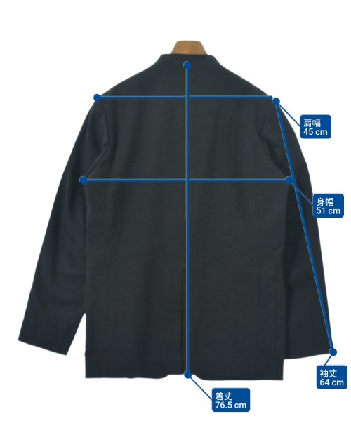 EN ROUTE（アンルート）テーラードジャケット 黒 サイズ:3(L位) メンズ/2200662241058