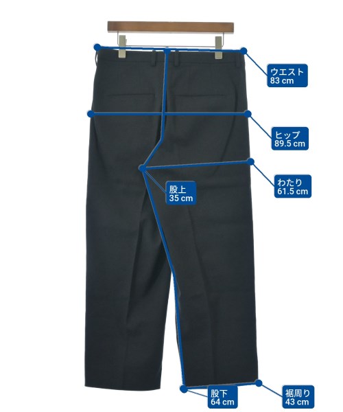 EN ROUTE（アンルート）スラックス 黒 サイズ:3(L位) メンズ/2200662241065