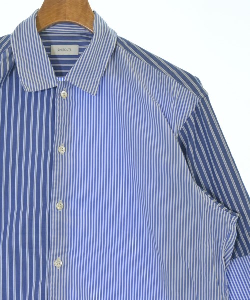 EN ROUTE（アンルート）カジュアルシャツ 青 サイズ:1(S位) メンズ/2200666265029