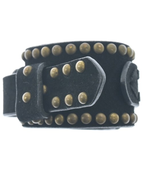 NUMBER (N)INE DENIM（ナンバーナイン　デニム）ブレスレット・バングル 黒 サイズ:- メンズ/2200526731237