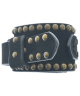 NUMBER (N)INE DENIM（ナンバーナイン　デニム）ブレスレット・バングル 黒 サイズ:- メンズ/2200526731237