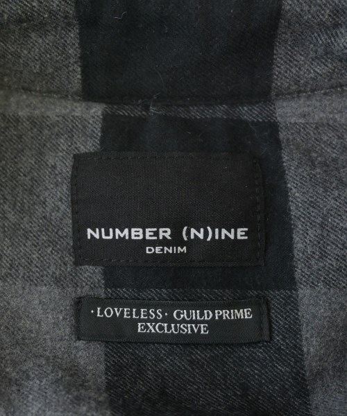 NUMBER (N)INE DENIM（ナンバーナイン　デニム）カジュアルシャツ 黒 サイズ:M メンズ/2200640171124