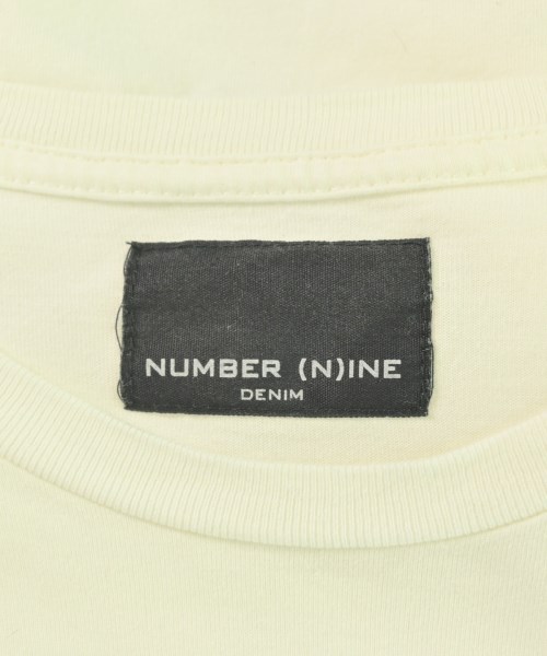 NUMBER (N)INE DENIM（ナンバーナイン　デニム）Tシャツ・カットソー 白 サイズ:XL メンズ/2200724223107