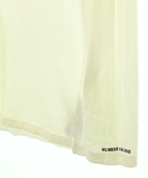 NUMBER (N)INE DENIM（ナンバーナイン　デニム）Tシャツ・カットソー 白 サイズ:XL メンズ/2200724223107