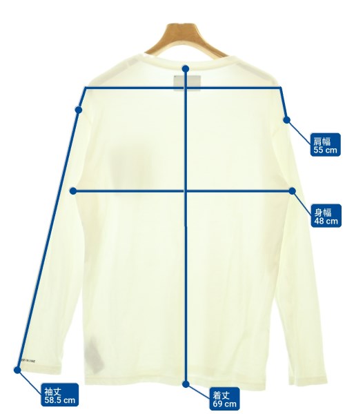 NUMBER (N)INE DENIM（ナンバーナイン　デニム）Tシャツ・カットソー 白 サイズ:XL メンズ/2200724223107
