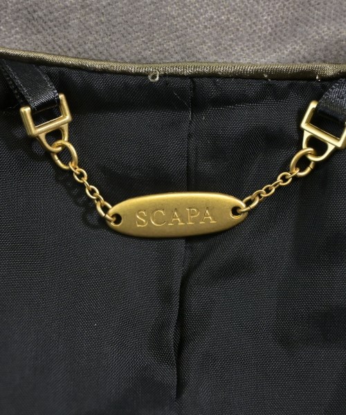 SCAPA（スキャパ）ジャケット 黒 サイズ:38(M位) レディース/2200640789015