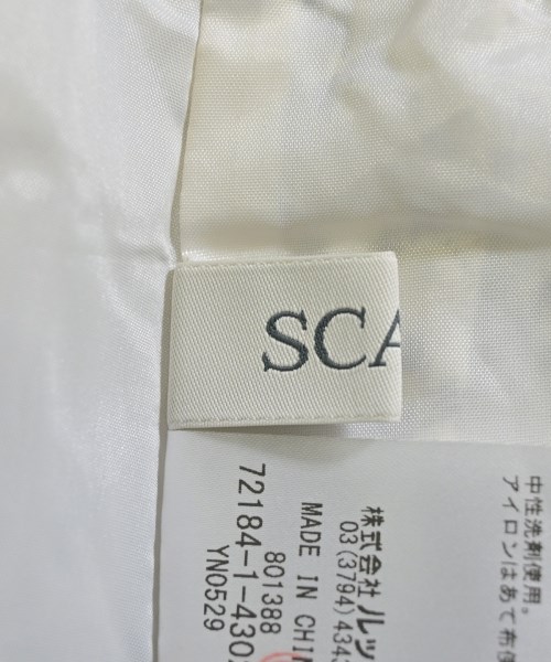 SCAPA（スキャパ）ロング・マキシ丈スカート 白 サイズ:38(M位) レディース/2200640789077