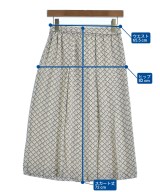 SCAPA（スキャパ）ロング・マキシ丈スカート 白 サイズ:38(M位) レディース/2200640789077