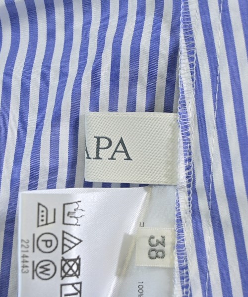 SCAPA（スキャパ）ロング・マキシ丈スカート 青 サイズ:38(M位) レディース/2200640789084