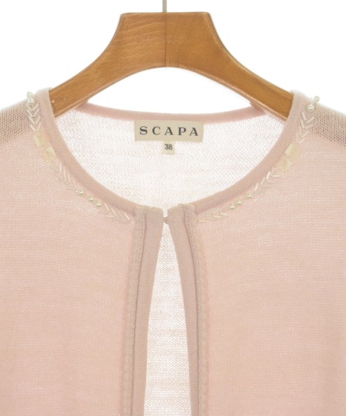 SCAPA（スキャパ）カーディガン ピンク サイズ:38(M位) レディース/2200607079111