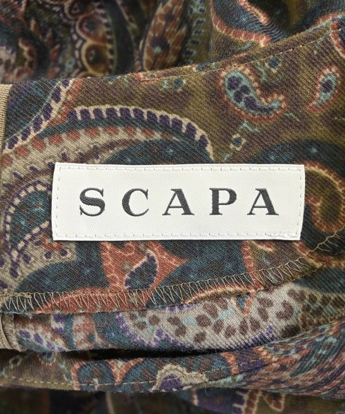 SCAPA（スキャパ）ワンピース 紫 サイズ:40(M位) レディース/2200608250038