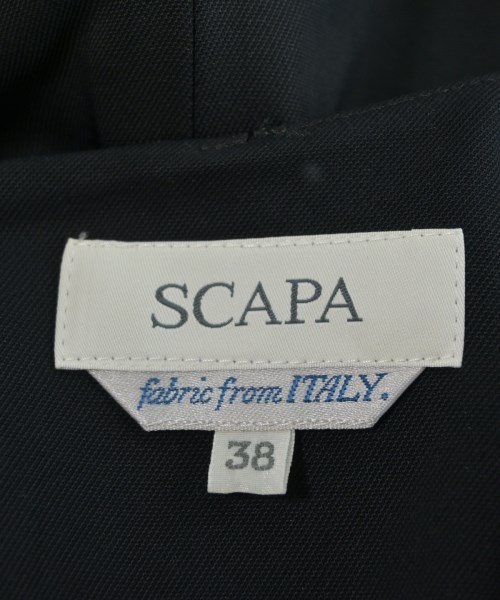SCAPA（スキャパ）オールインワン/サロペット 黒 サイズ:38(M位) レディース/2200611347022