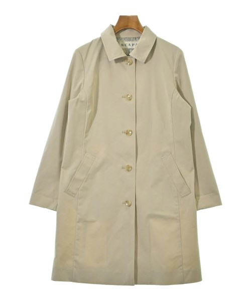 SCAPA(スキャパ)ステンカラーコート ベージュ サイズ:38(M位)/2200656584017