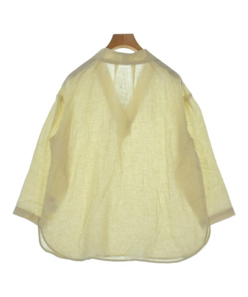 SCAPA（スキャパ）カジュアルシャツ 黄 サイズ:38(M位) レディース/2200657520199