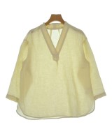 SCAPA（スキャパ）カジュアルシャツ 黄 サイズ:38(M位) レディース/2200657520199