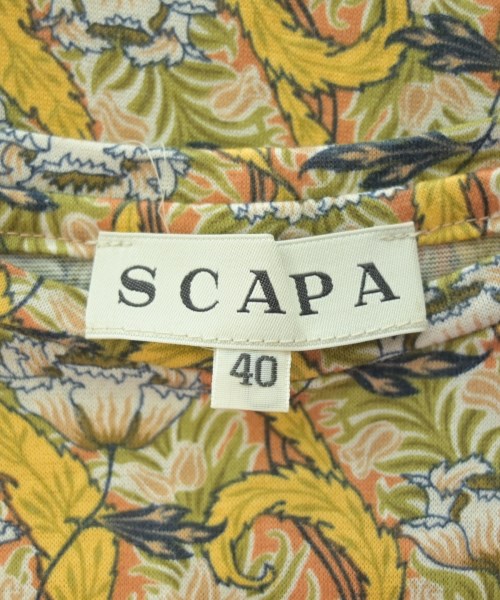 SCAPA（スキャパ）Tシャツ・カットソー オレンジ サイズ:40(M位) レディース/2200714354149
