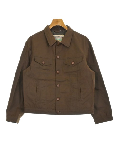SCAPA(スキャパ)ブルゾン 茶 サイズ:38(M位)/2200652670066