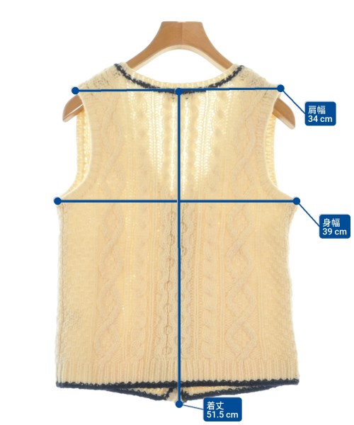 SCAPA（スキャパ）ベスト ベージュ サイズ:38(M位) レディース/2200654125069