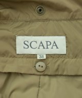 SCAPA（スキャパ）ダウンコート 茶 サイズ:38(M位) レディース/2200683153019